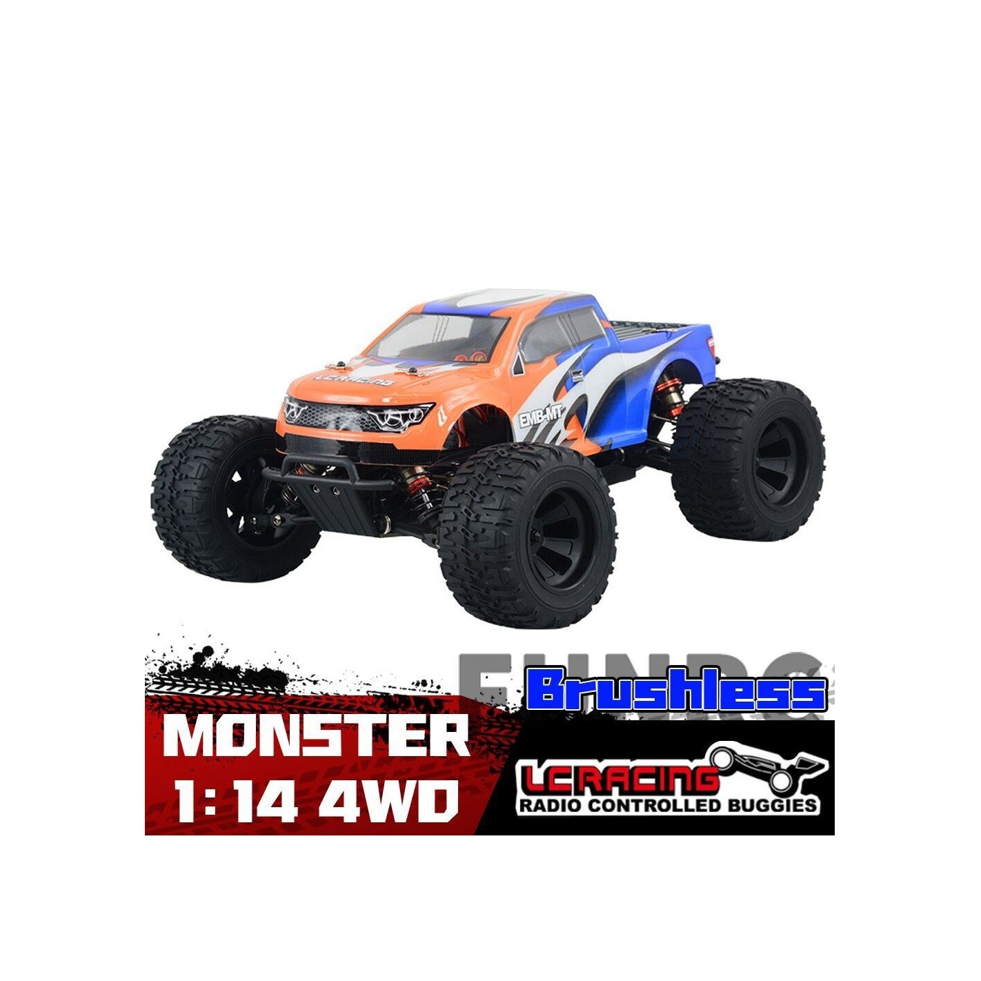 Lc Racing Brushless Emb Mth Monster Rtr