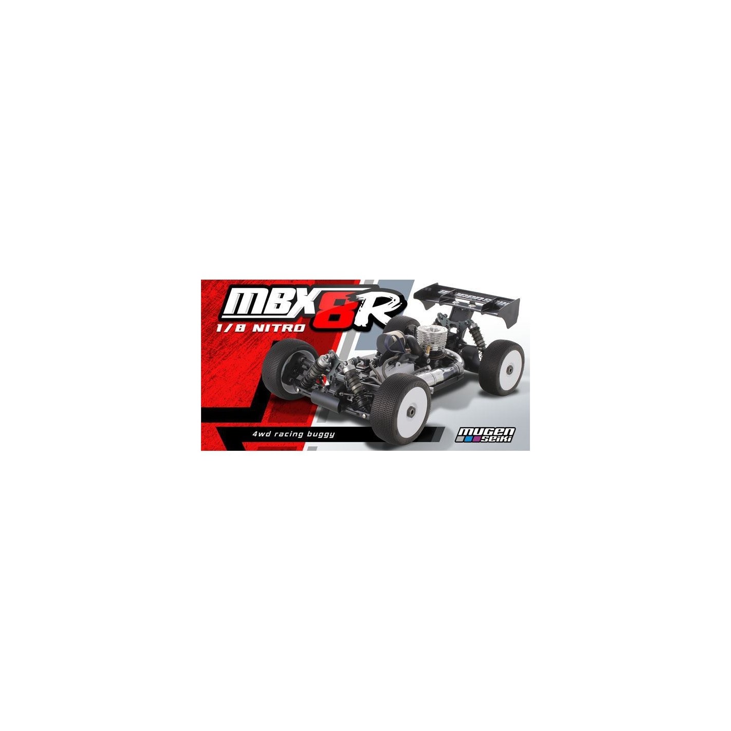 Mugen Seiki MBX8R 1 8 Off Road RC Competition Nitro Buggy Kit E2027