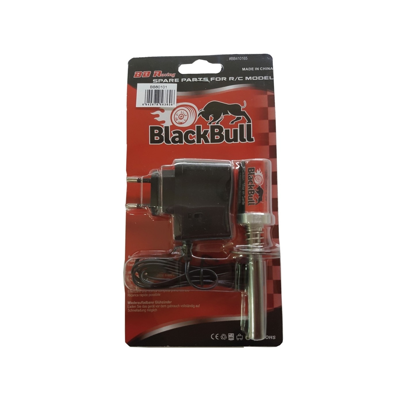 Accendi candela BlackBull Glow Plug Igniter Charger 220V