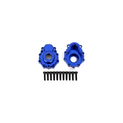 Traxxas -Scatola portali esterni alluminio blu TXX8251X