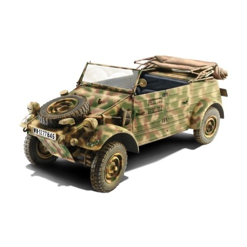 Italeri Kdf. 1 Typ 82 Kübelwagen (Kit di Montaggio)7405 - Scala 1 : 972