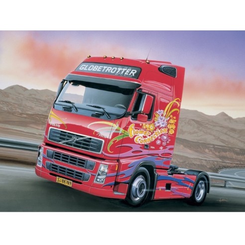 Italeri - VOLVO FH16 GLOBETROTTER XL 1 : 24 (Kit di Montaggio)3821