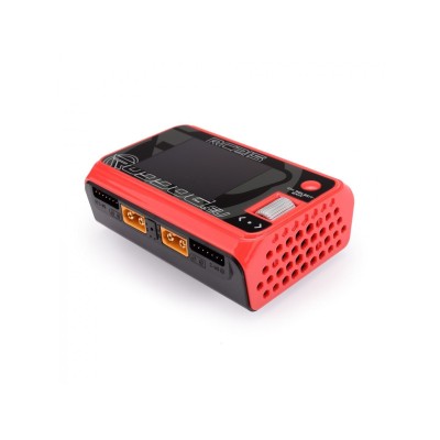 RUDDOG Caricabatterie CC per batteria LiPo a doppio canale DC 215 500W