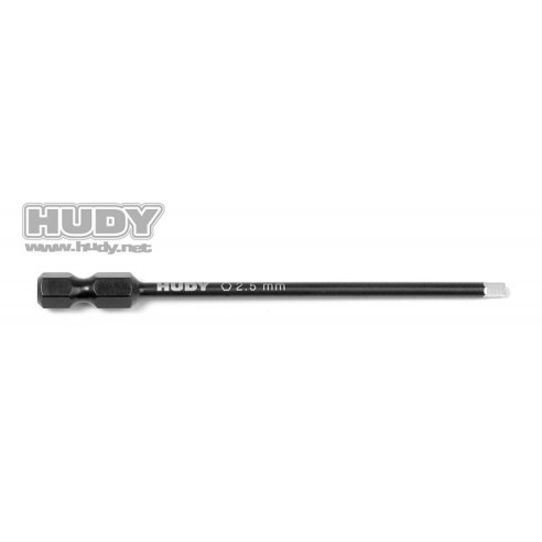 Hudy Punta per elettroutensile Brugola 2,5X 90 mm