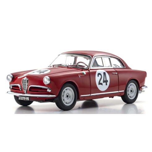 Kyosho  Alfa Romeo Giuletta SV Targa Florio 1957 Nr.24 Scala 1:18