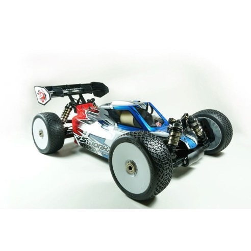 SWORKz S35-4 EVO 1/8 Pro Nitro Buggy Kit Incluso Motore BLISS F5 BUGGY