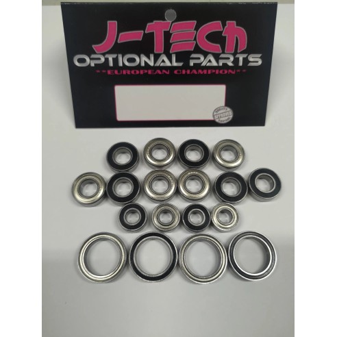 J-TECH Kit Cuscinetti Mugen MBX8/R (18 PZ) abec5