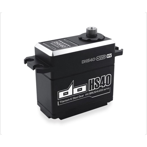 Doyono Servocomando  Brushless digitale HV CNC in alluminio 37,0 kg/0,065 sec a 8,4 V DHS40