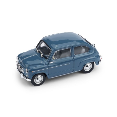 Brumm R316-09 FIAT 600D BERLINA 1960 BLU CHIARO Scala: 1:43  non apribile non sterzante