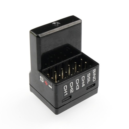 RUDDOG  2.4GHz 4-Channel Receiver Compatible with Futaba F-4G RR404