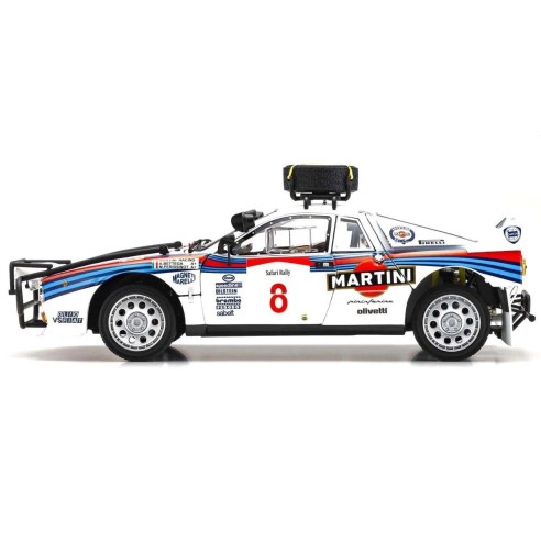 Kyosho 1:18 Lancia Rally 037 A.Bettega Safari Rally 1985 Nr.8 KS08306J