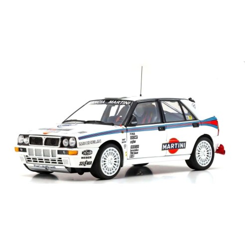 Kyosho 1:18 Lancia Delta HF Integrale Evoluzione Test Car 1992 KS08348G