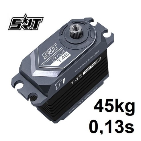 copy of Servocomando SRT  SRT T65 Brushless Servo HV CNC Alugehäuse 45.0kg/0.074sec @7.4V (Compatibile Sanwa SSR)