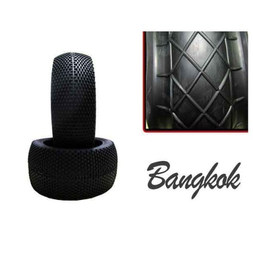 HotRace Coppia Gomme BANGKOK V2 Mescola Rain Compound  Gomme 2 Gomme