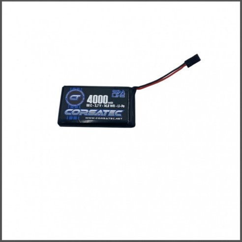 Corsatec Pacco batteria trasmettitore 4000mah 50c 3,7v LiPo Per M17 CT10201