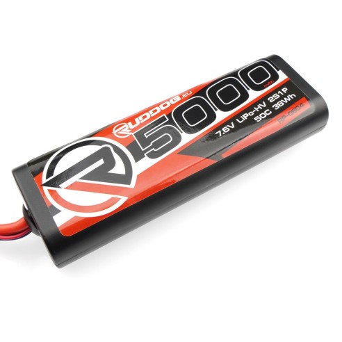 copy of Batteria RUDDOG 5000mAh 50C 14.8V LiPo Stick Pack con spina XT90